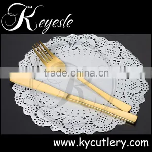 Gold Cutlery Set,flatware Set 4 Pcs,fork Spoon Set thumbnail-4