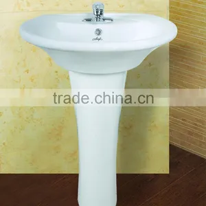 FH12 Washbasin Pedestal Bathroom Design Sanitary Ware Ceramic WC thumbnail-2