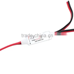 DC5V-24V 12A 3 Channel Smallest Mini Inline RGB LED Amplifier Controller for RGB LED Strip Light thumbnail-3