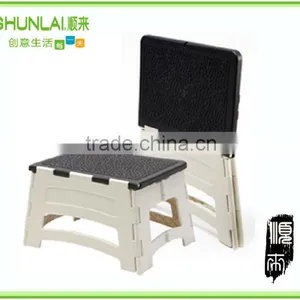 2014 Home House Garden Portable Bench Plastic Folding Step Stool Chair Footstool Cool thumbnail-1