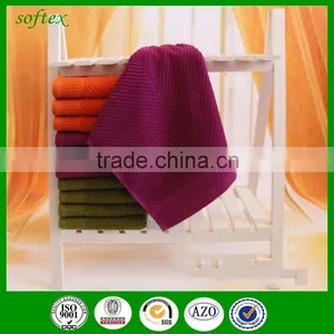 Jacquard Dark Color 100 Cotton Honeycomb Towels thumbnail-5