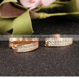 Copper Jewellery Attractive Design Zircon Earring for Women Quality Choice thumbnail-5