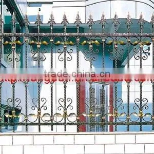 Top-selling Modern Garden Wrought Iron Railing Parts thumbnail-1