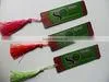 Promotional Gift Leather Divider Bookmark With Tassel thumbnail-1