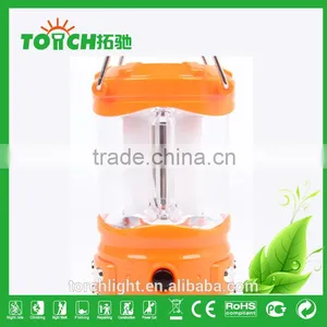 Ball Bulb ABS Plastic Lantern Light Fashion New Design Orange Camping Lamp With Inner Battery and Charger thumbnail-3