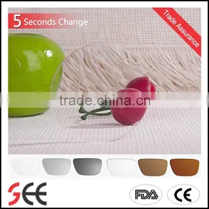 Factory Outlets 1.56 5 Seconds PGX Round-Top Ophthalmic Lenses With Power Plano Polarized Ophthalmic Lenses thumbnail-1