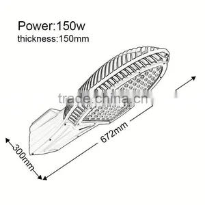 High Brightness Waterproof Cob 120w Led Street Lamp Fixtures thumbnail-2