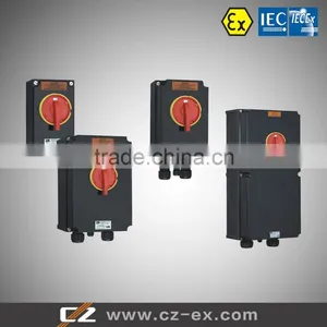 IECEx and ATEX CZ0533 Series Full Plastic Explosion-proof Isolator Switch Disconnector thumbnail-1
