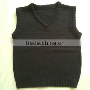 Customised Knitwear Sweater School Uniform Child Jumper Sweater Vest thumbnail-1