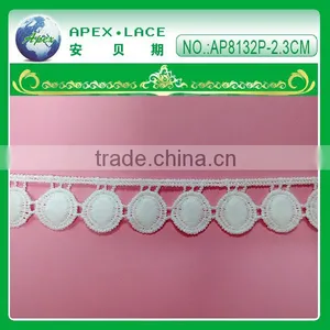 Polyester/milk Silk Lace Trim AP8132P thumbnail-1
