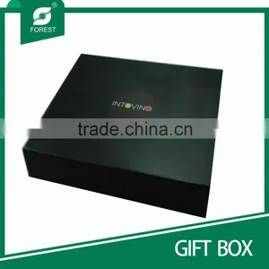 2015 PACKING BOX FACTORY WHOLESALE CHEAP CUSTOM BLACK GIFT BOXES Quality Choice thumbnail-2