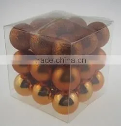 30MM Plastic Christmas Ball for Xmas Ornaments thumbnail-1