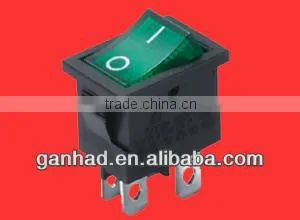 Green Led 4 Way Rocker Switch thumbnail-1