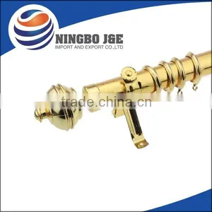 35mm Window Hardware Golden Curtain Pipe in Dubai thumbnail-1