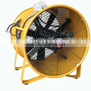 400mm Orange Hand Carrying Axial Ventilation Fan thumbnail-3