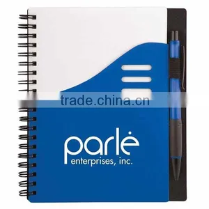 Cheap Spiral Notebook With Pen Holder thumbnail-1