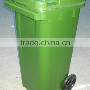 120L Outdoor Mobile Waste Bin With Wheels and Lids thumbnail-4