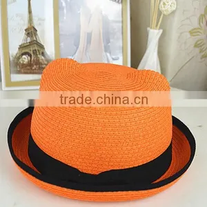 High Quality Custom Cheap Fashion Natural Straw Hats Made In China thumbnail-1