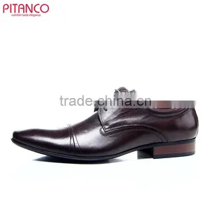 High Class Genuine Leather Shoes , Fashion Lace up Men Dress Shoes thumbnail-2