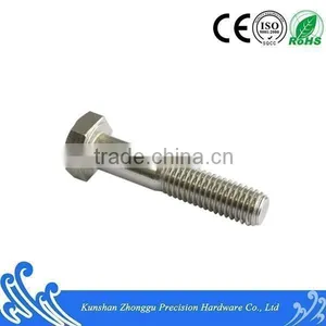 Hex Bolt Half Thread DIN931 Stainless Steel304 M10*50 thumbnail-1