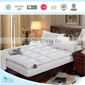 Factory Wholesale White Duck Feather Mattress Topper thumbnail-1