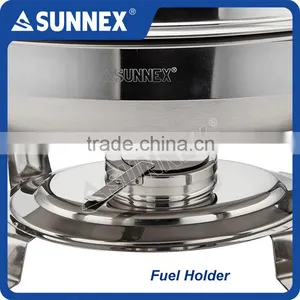 Sunnex Professional Regal Range Oval Chafing Dish Set / Buffet Chafer, 5.5ltr. thumbnail-2