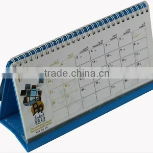 2015 Promotional Company Logo Leather Desk Calendar thumbnail-1