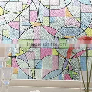 Free Shipping New Design Self Adhesive Vinyl Window Film Classic Decorative Pattern Wall Decor / Glass Sticker thumbnail-2