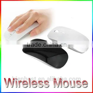 Sugar Color Ultra Thin USB Optical Wireless Mouse 2.4G Receiver thumbnail-1