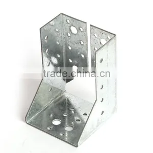 Sheet Steel Joist Hanger for Timber to Timber Connection With Zinc Plated thumbnail-1
