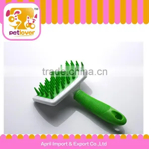 2015 Hot Product Pet Rubber Massage Brush for Dog and Cat Petlover thumbnail-2