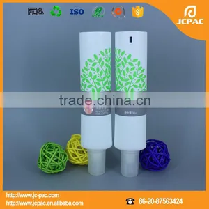 Oval Matte Plastic PE Tube With Printed Tree thumbnail-1