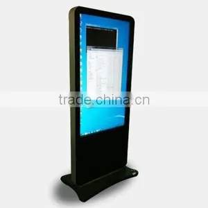46 Inch Floor Standing Windows System Touch Screen LCD Advertising Player thumbnail-3