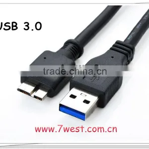 Super Speed USB 3.0 A Male to Micro B Male Cable thumbnail-1