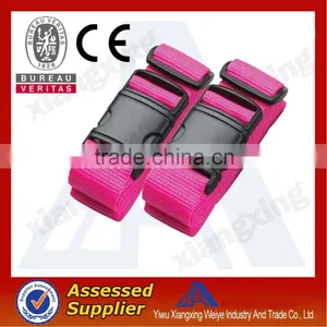 Nylon Strap With Buckle Logo Customized Luggage Belt thumbnail-1