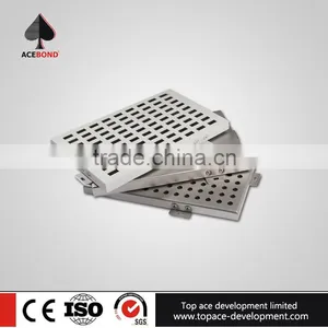 Stylish Exterior Decorative Perforated Metal Panel Used for Waiting Room thumbnail-1