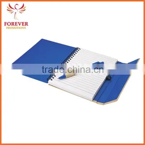 Eco Recycled Sticky Notebook With Magnet Closure Custom Logo 80 Sheets White Paper Spiral Binding thumbnail-3