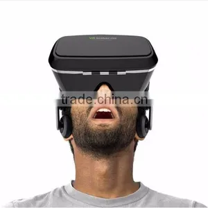 Virtual Reality HD Type 3D Eyewear Video Glasses Vr Box Shinecon thumbnail-6