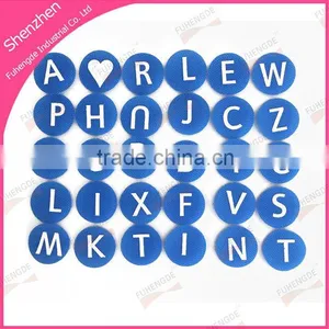 Custom Nylon Hook Loop Alphabet Letters for Kids Learning thumbnail-1