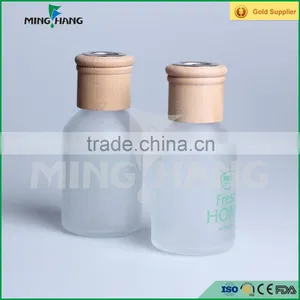200ml Round Home Decorative Diffuser Glass Bottle With Screw Cap thumbnail-3