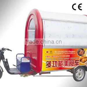 GV-MY06 Electric Tricycle Food Vending Cart/Mobile Street Kiosk Cart for Sale/Food Processing Machine Quality Choice thumbnail-1
