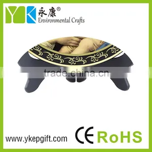 Religious Activated Carbon Carving Craft Virgin Mary and Baby Jesus Plate Shape thumbnail-5