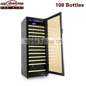 Compressor Wine Refrigerator Wine Cooler STH-H120A Wine Compressor Wine Chiller Cabinet 80 ~120 Bottles thumbnail-4