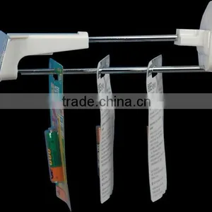Supermarket Secrity Display Hook/metal Security Slatwall Hook/anti-thief Stop Lock Hook thumbnail-1