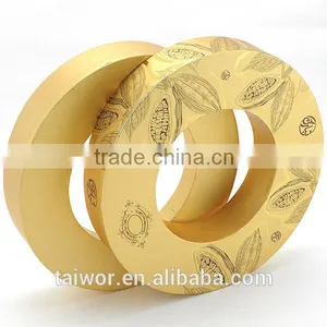 Custom High End Annular Donut Biscuit Dessert Chocolate Packaging Box thumbnail-4