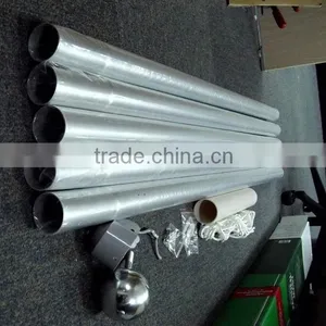 5m to 10 m Outdoor Aluminum Telescopic Flagpole For Square Flag /flagpole Light Pole/telescopic Country Flagpole Quality Choice thumbnail-6