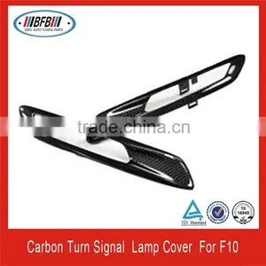 Carbon Rear Spoiler Carbon Fiber Car Parts for BMW F10 Carbon Steering Cover thumbnail-6