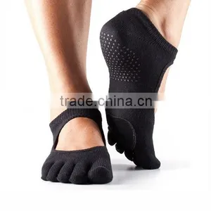 Knitting Anti-slip Five Toe Yoga Pilates Socks thumbnail-2