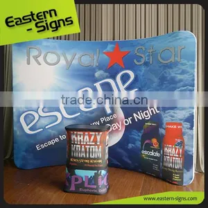 Wholesale Fold Up Economical Advertisement Promotion Tension Fabric Trade Show Displays thumbnail-4