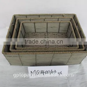 Cheap Handmade Storage Wicker Willow Basket Baskets for Food Drink thumbnail-4